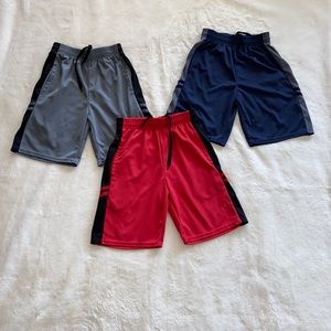 3 pair Boys Small (8-10) mesh shorts